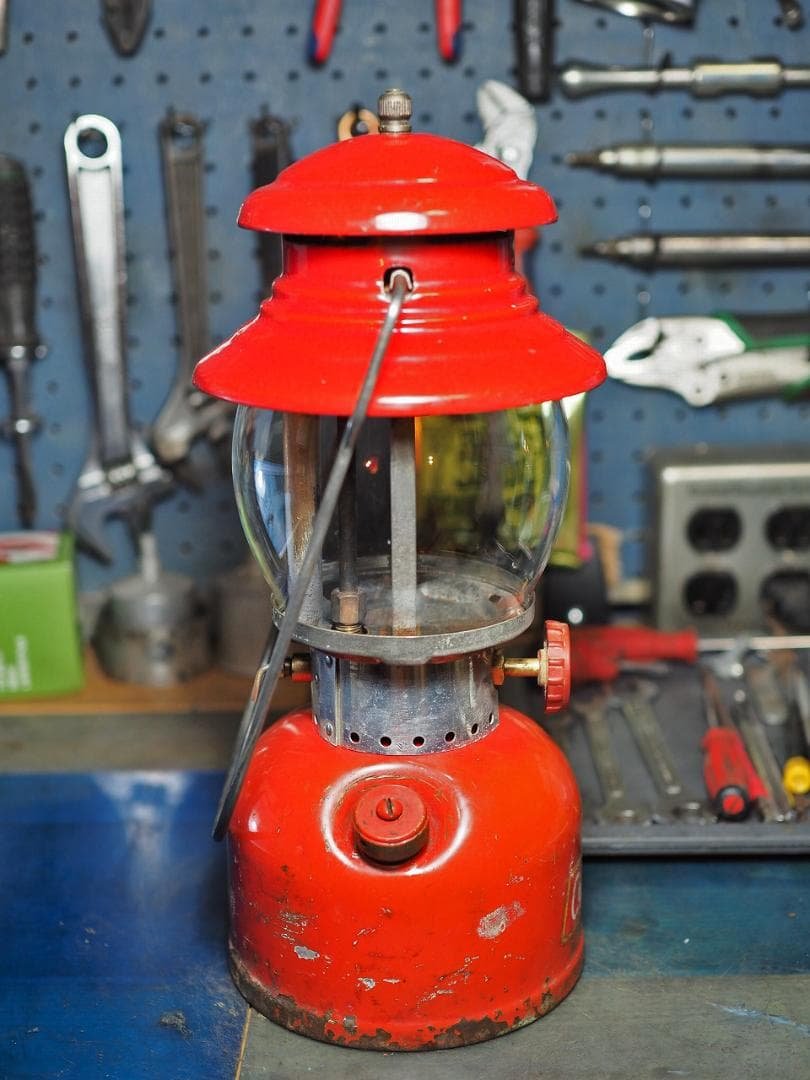 特価1956年3月製 コールマン 200A ランタン （イエローボーダー）u03